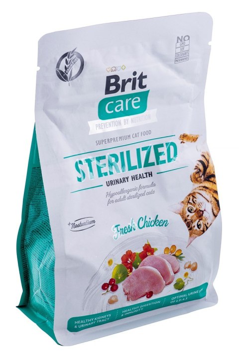 Brit Care Cat Grain-Free Sterilized Urinary - sucha karma dla kota - 400 g Brit Care Cat Grain-Free Sterilized Urinary - sucha karma dla kota - 400 g