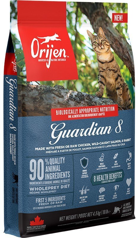 ORIJEN Guardian 8 - sucha karma dla kota - 4,5 kg ORIJEN Guardian 8 - sucha karma dla kota - 4,5 kg