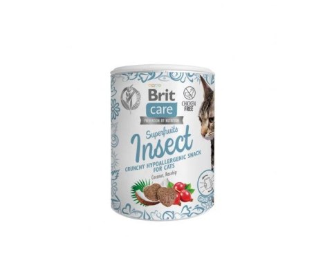 BRIT Care Cat Snack Superfruits Insect - przysmak dla kota - 100 g BRIT Care Cat Snack Superfruits Insect - przysmak dla kota - 100 g