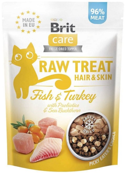 BRIT Przysmak dla kota HAIR&SKIN 40g BRIT Przysmak dla kota HAIR&SKIN 40g