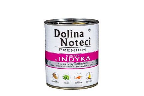 DOLINA NOTECI Premium bogata w indyka - mokra karma dla psa - 800 g DOLINA NOTECI Premium bogata w indyka - mokra karma dla psa - 800 g