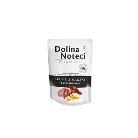 DOLINA NOTECI Premium danie z kaczki z ziemniakami - mokra karma dla psa - 300g DOLINA NOTECI Premium danie z kaczki z ziemniakami - mokra karma dla psa - 300g