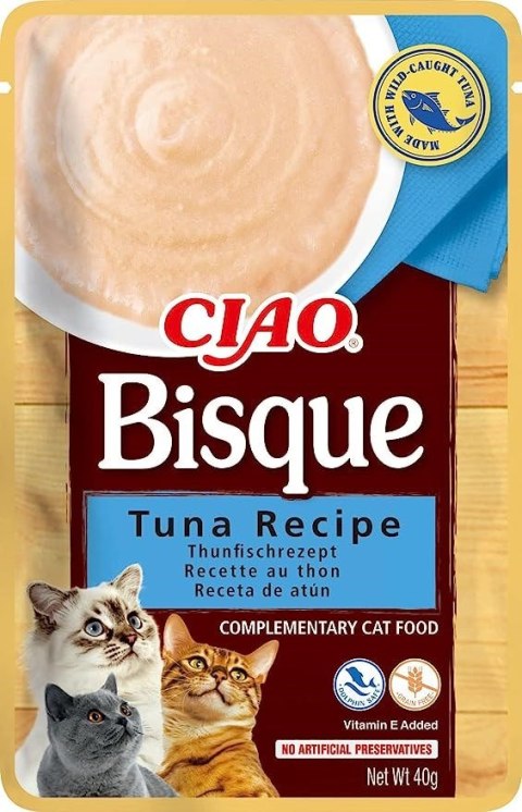 INABA CIAO Gęsta zupa z tuńczykiem 40g INABA CIAO Gęsta zupa z tuńczykiem 40g