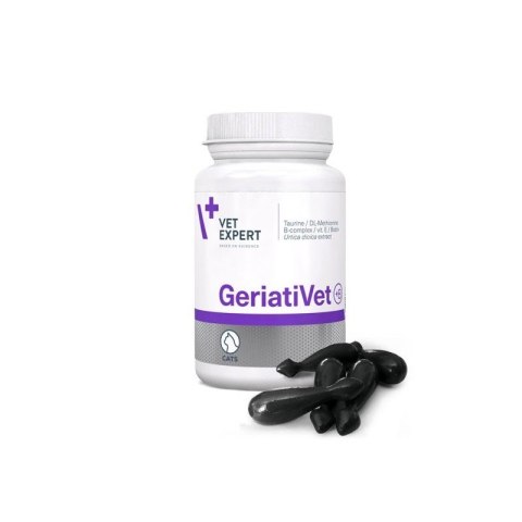 VetExpert GeriatiVet Cat Twist off ( 60 kaps.) VetExpert GeriatiVet Cat Twist off ( 60 kaps.)