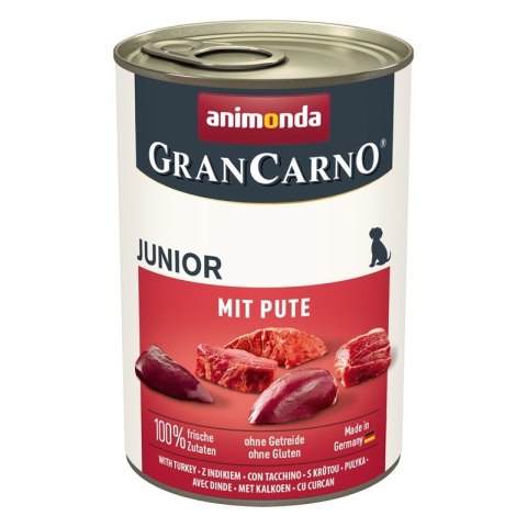 ANIMONDA GranCarno Junior z indykiem 400g ANIMONDA GranCarno Junior z indykiem 400g