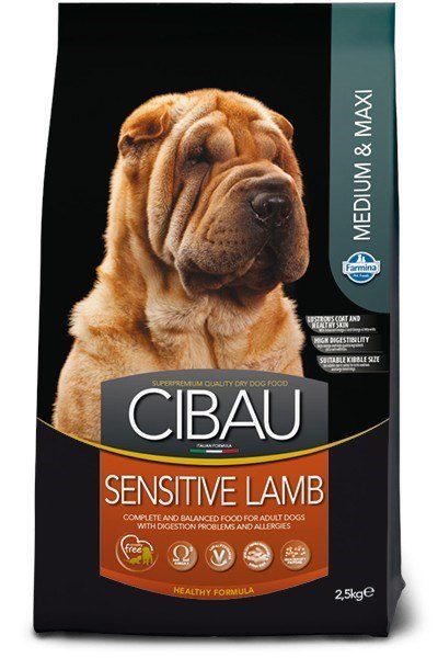 FARMINA Cibau Sensitive Lamb Medium & Maxi - sucha karma dla psa - 14kg FARMINA Cibau Sensitive Lamb Medium & Maxi - sucha karma dla psa - 14kg