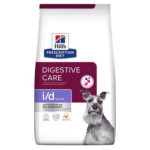 HILL'S Prescription Diet Low Fat i/d Canine - sucha niskotłuszczowa karma dla psa - ochrona układu pokarmowego - 1,5 kg HILL'S Prescription Diet Low Fat i/d Canine - sucha niskotłuszczowa karma dla psa - ochrona układu pokarmowego - 1,5 kg
