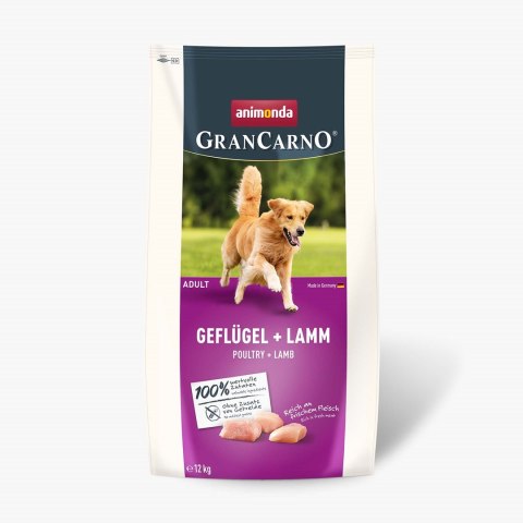 ANIMONDA Gran Carno Adult Poultry + Lamb 12kg ANIMONDA Gran Carno Adult Poultry + Lamb 12kg