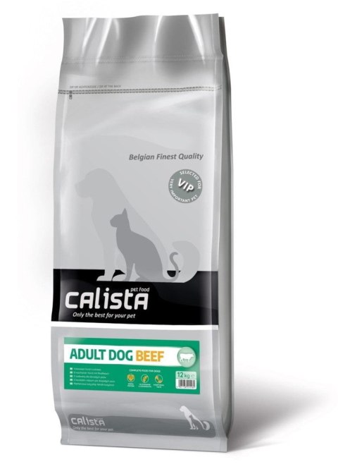 CALISTA - Wołowina z witaminami - sucha karma dla psa - 12kg CALISTA - Wołowina z witaminami - sucha karma dla psa - 12kg