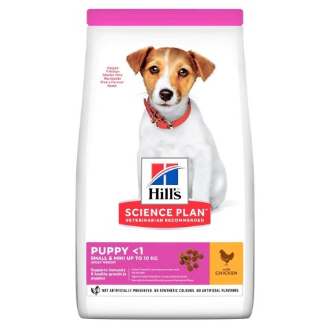 HILL'S SP CANINE PUPPY SMALL & MINI CHICKEN 3 KG HILL'S SP CANINE PUPPY SMALL & MINI CHICKEN 3 KG