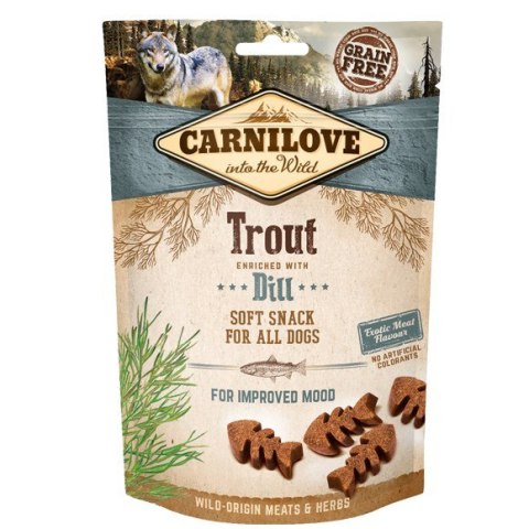 CARNILOVE Snack Trout Enriched & Dill - przysmak dla psa - 200 g CARNILOVE Snack Trout Enriched & Dill - przysmak dla psa - 200 g