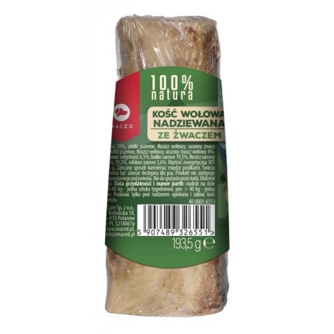 MACED Kość Nadziewana ze Żwaczem dla psa 193,5 g MACED Kość Nadziewana ze Żwaczem dla psa 193,5 g