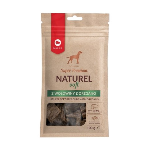 MACED NATUREL SOFT przysmak dla psa z wołowina i oregano - przysmak - 100g MACED NATUREL SOFT przysmak dla psa z wołowina i oregano - przysmak - 100g