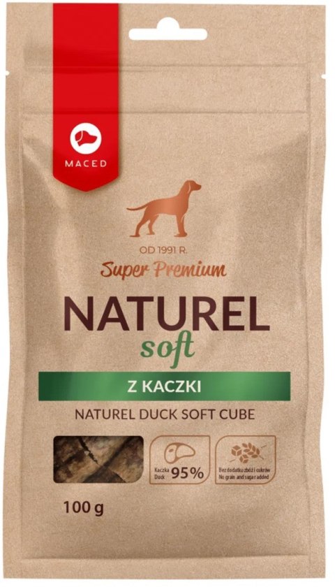 MACED Naturel Soft z Kaczki - przysmak dla psa - 100 g MACED Naturel Soft z Kaczki - przysmak dla psa - 100 g