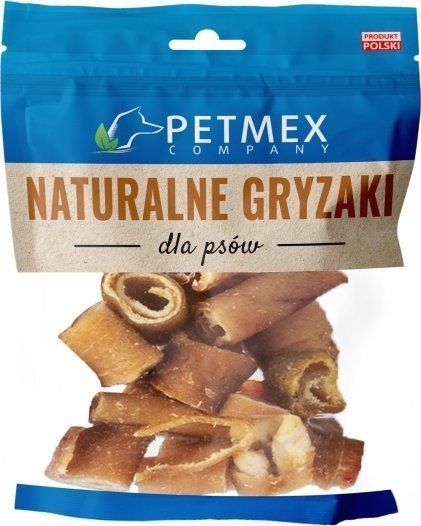 PETMEX Chrupki ze skóry wieprzowej - Przysmak dla psa - 100g PETMEX Chrupki ze skóry wieprzowej - Przysmak dla psa - 100g