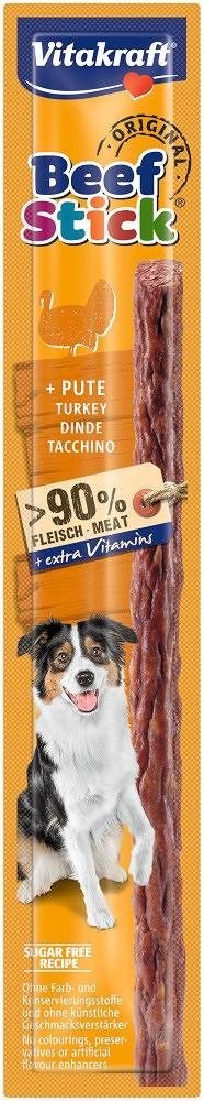 VITAKRAFT BEEF STICK indyk przysmak dla psa 1szt VITAKRAFT BEEF STICK indyk przysmak dla psa 1szt