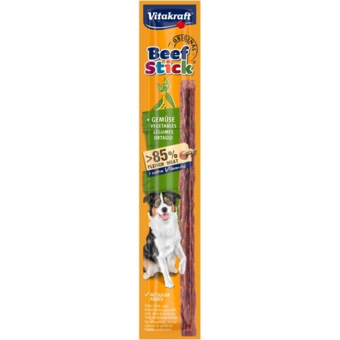 VITAKRAFT Beef Stick menu - kabanos dla psa z warzywami 12g VITAKRAFT Beef Stick menu - kabanos dla psa z warzywami 12g
