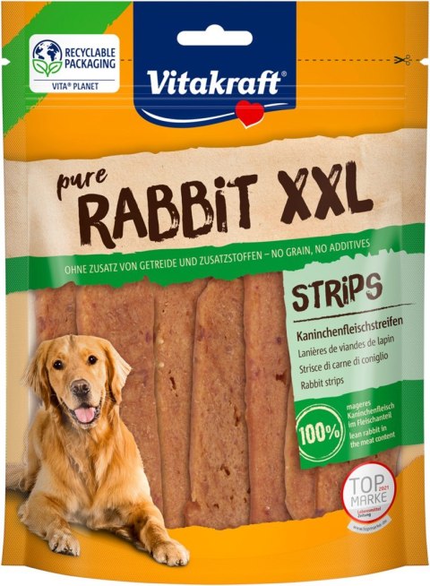 VITAKRAFT Paski mięsne królik XXL - Przysmak dla psa - 250g VITAKRAFT Paski mięsne królik XXL - Przysmak dla psa - 250g