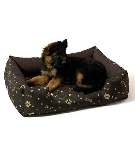 GO GIFT Kostka Legowisko dla psa XXL - brązowy - 90x63x16 cm GO GIFT Kostka Legowisko dla psa XXL - brązowy - 90x63x16 cm