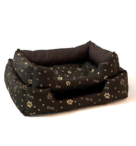GO GIFT Kostka Legowisko dla psa XXL - brązowy - 90x63x16 cm GO GIFT Kostka Legowisko dla psa XXL - brązowy - 90x63x16 cm