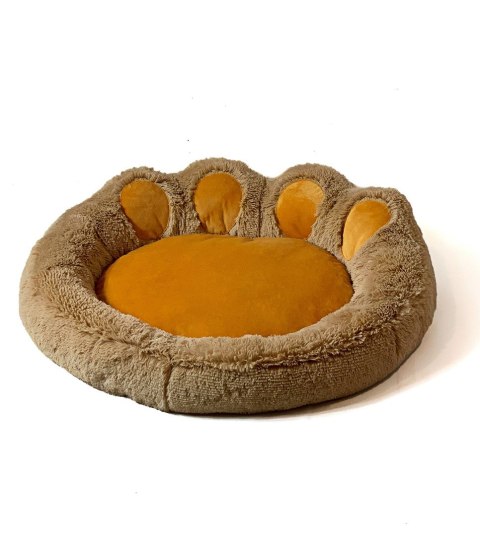 GO GIFT Łapa Legowisko dla psa i kota XL - camel - 75x75 cm GO GIFT Łapa Legowisko dla psa i kota XL - camel - 75x75 cm
