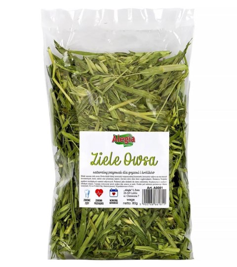ALEGIA przysmak Ziele Owsa 80g ALEGIA przysmak Ziele Owsa 80g