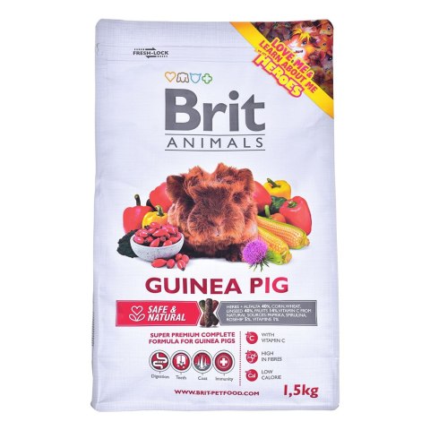 BRIT Animals Guinea Pig Complete - sucha karma dla świnki morskiej- 1,5 kg BRIT Animals Guinea Pig Complete - sucha karma dla świnki morskiej- 1,5 kg