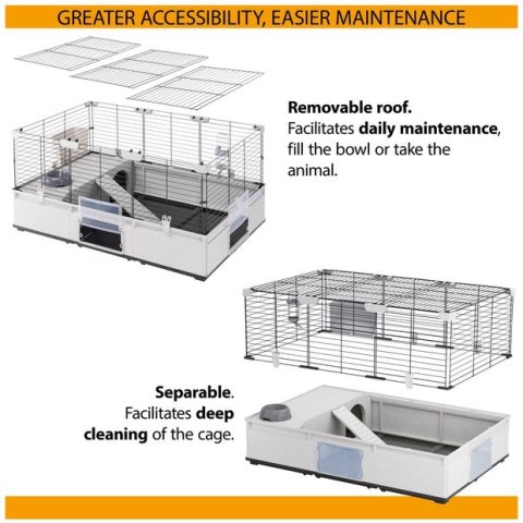 FERPLAST MODULAR 2 CAGE 109x72x56 cm FERPLAST MODULAR 2 CAGE 109x72x56 cm