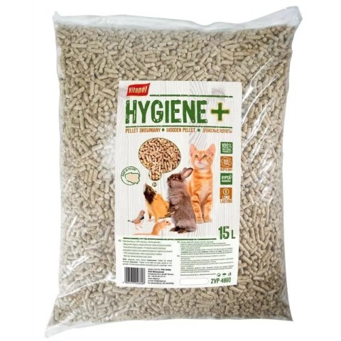 Pellet drewniany dla zwierząt 15L Pellet drewniany dla zwierząt 15L