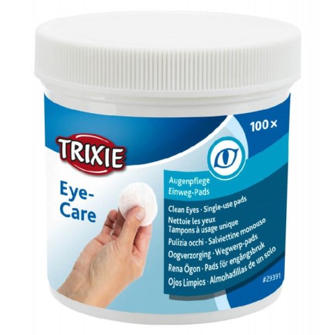 TRIXIE Eye Care - Chusteczki do oczu - 100 sztuk TRIXIE Eye Care - Chusteczki do oczu - 100 sztuk