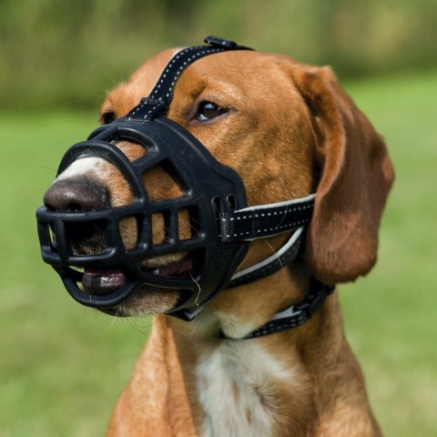 TRIXIE Muzzle Flex - kaganiec dla psa - rozmiar L-XL - czarny TRIXIE Muzzle Flex - kaganiec dla psa - rozmiar L-XL - czarny