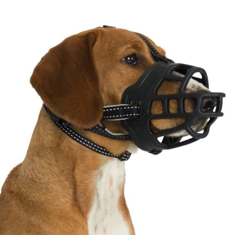TRIXIE Muzzle Flex - kaganiec dla psa - rozmiar L-XL - czarny TRIXIE Muzzle Flex - kaganiec dla psa - rozmiar L-XL - czarny