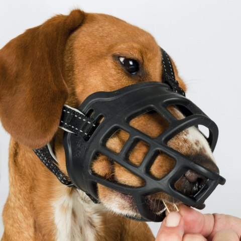 TRIXIE Muzzle Flex - kaganiec dla psa - rozmiar L-XL - czarny TRIXIE Muzzle Flex - kaganiec dla psa - rozmiar L-XL - czarny