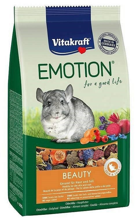 VITAKRAFT EMOTION BEAUTY karma dla szynszyli 600g VITAKRAFT EMOTION BEAUTY karma dla szynszyli 600g