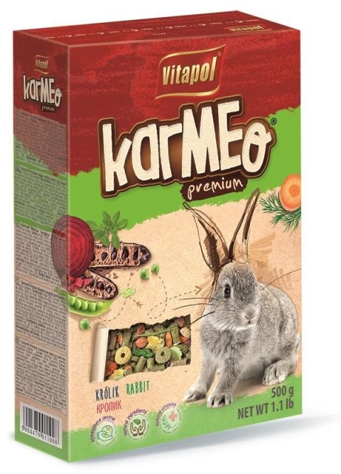 VITAPOL Pokarm pełnowartościowy dla królika 500g VITAPOL Pokarm pełnowartościowy dla królika 500g
