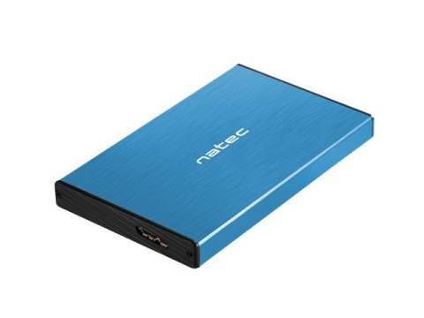 Obudowa na dysk NATEC Rhino Go NKZ-1280 (2.5"; USB 3.0; Aluminium; kolor niebieski) Obudowa na dysk NATEC Rhino Go NKZ-1280 (2.5"; USB 3.0; Aluminium; kolor niebieski)