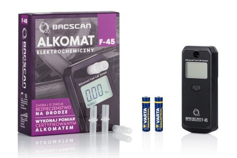 Alkomat BACSCAN F-45 (elektrochemiczny) Alkomat BACSCAN F-45 (elektrochemiczny)