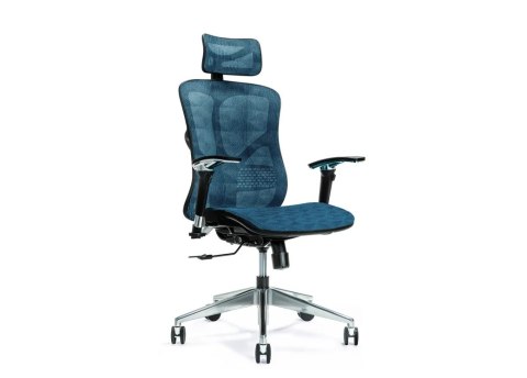 Ergonomiczny fotel biurowy ERGO 500 niebieski Ergonomiczny fotel biurowy ERGO 500 niebieski