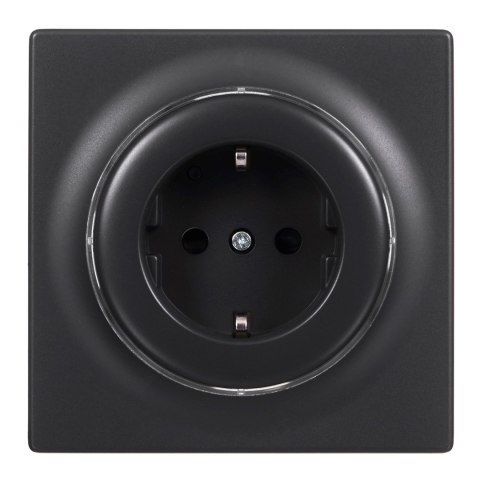 FIBARO Gniazdo Walli Outlet type F FGWOF-011-8 antracyt FIBARO Gniazdo Walli Outlet type F FGWOF-011-8 antracyt