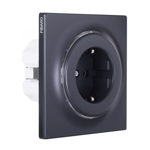 FIBARO Walli Gniazdko N Outlet type F antracyt FGWSONF-011-8 FIBARO Walli Gniazdko N Outlet type F antracyt FGWSONF-011-8