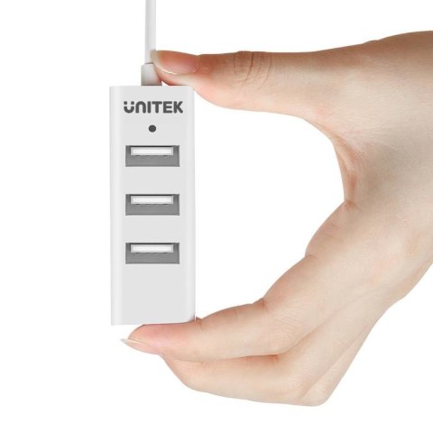UNITEK HUB 4X USB 2.0 - BIAŁY, Y-2146 UNITEK HUB 4X USB 2.0 - BIAŁY, Y-2146