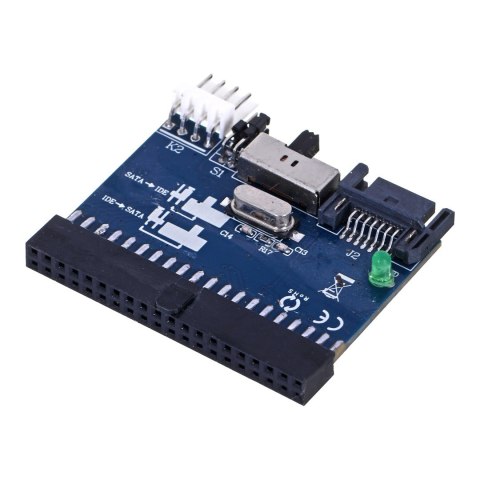 Adapter GEMBIRD SATA-IDE-2 (SATA M - IDE F; 0,30m; kolor czarny) Adapter GEMBIRD SATA-IDE-2 (SATA M - IDE F; 0,30m; kolor czarny)
