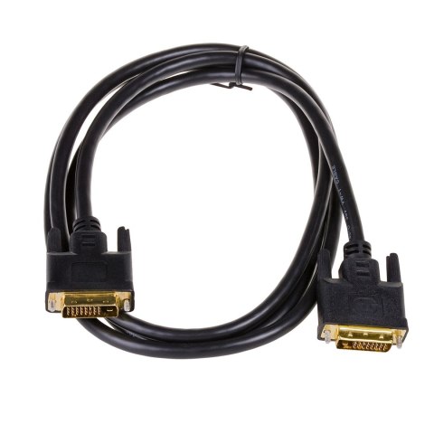 Kabel Akyga AK-AV-06 (DVI-D M - DVI-D M; 1,8m; kolor czarny) Kabel Akyga AK-AV-06 (DVI-D M - DVI-D M; 1,8m; kolor czarny)