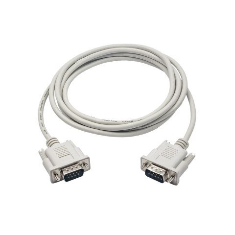 Kabel Akyga AK-CO-03 (RS-232 M - RS-232 M; 2m; kolor biały) Kabel Akyga AK-CO-03 (RS-232 M - RS-232 M; 2m; kolor biały)