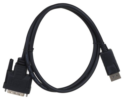 Kabel GEMBIRD CC-DPM-DVIM-1M (DisplayPort M - DVI-D M; 1m; kolor czarny) Kabel GEMBIRD CC-DPM-DVIM-1M (DisplayPort M - DVI-D M; 1m; kolor czarny)