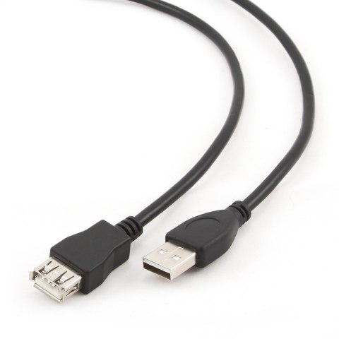 Kabel GEMBIRD CCP-USB2-AMAF-10 (USB 2.0 typu A F - USB 2.0 typu A M; 3m; kolor czarny) Kabel GEMBIRD CCP-USB2-AMAF-10 (USB 2.0 typu A F - USB 2.0 typu A M; 3m; kolor czarny)