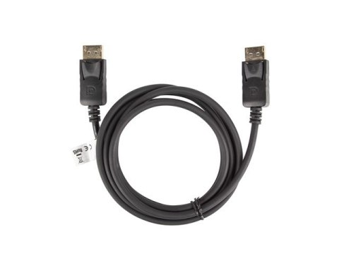 Kabel Lanberg CA-DPDP-10CC-0018-BK (DisplayPort Męski - DisplayPort Męski; 1,8m; czarny) Kabel Lanberg CA-DPDP-10CC-0018-BK (DisplayPort Męski - DisplayPort Męski; 1,8m; czarny)