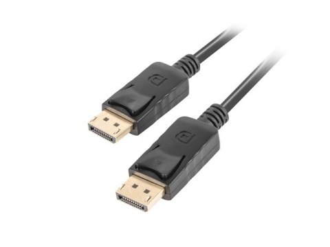 Kabel Lanberg CA-DPDP-10CC-0030-BK (DisplayPort M - DisplayPort M; 3m; kolor czarny) Kabel Lanberg CA-DPDP-10CC-0030-BK (DisplayPort M - DisplayPort M; 3m; kolor czarny)