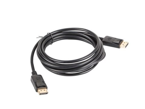 Kabel Lanberg CA-DPDP-10CC-0030-BK (DisplayPort M - DisplayPort M; 3m; kolor czarny) Kabel Lanberg CA-DPDP-10CC-0030-BK (DisplayPort M - DisplayPort M; 3m; kolor czarny)