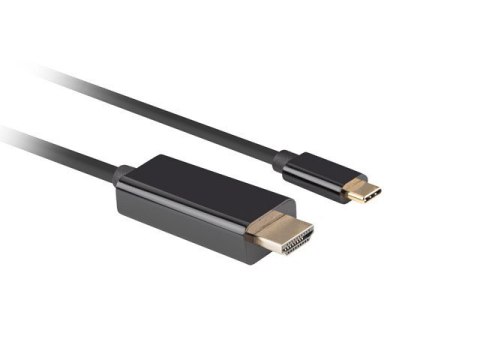 LANBERG KABEL USB-C(M)->HDMI(M) 3M 4K 60HZ CZARNY CA-CMHD-10CU-0030-BK LANBERG KABEL USB-C(M)->HDMI(M) 3M 4K 60HZ CZARNY CA-CMHD-10CU-0030-BK